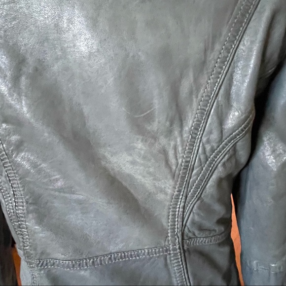 Danier Genuine Leather Biker Jacket - Picture 5 of 11